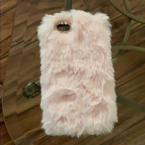 apple Accessories - Fur cover iPhone 6S plus